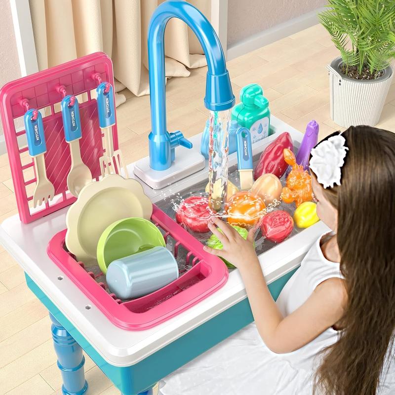 Play Kitchen Sink Toys , Electric Dishwasher Playing Toy with Running Water,Kitchen Set Toys,Electric Dishwasher Playing Toy with Running Water,Christmas gift