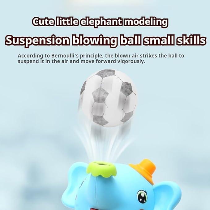 Musical Walking Elephant Drummer Toy, Drumming Elephant Blowing Ball Walking Car Toys  with Light & Sound Musical Walking Car Toys(Random Color)