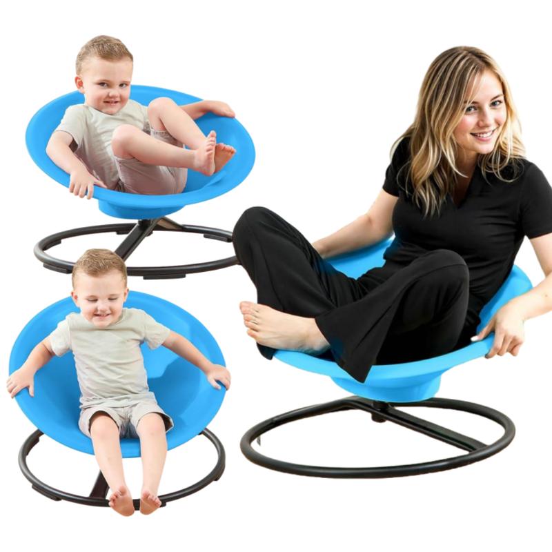 Spinning Chair For Kids,Sit and Spin Toy for To ddIe r,ADHD Anxiety Tools,Kids Furniture,Sensory Swivel Chair Enhancing Motor Skills,Educational Indoor&Outdoor Toys