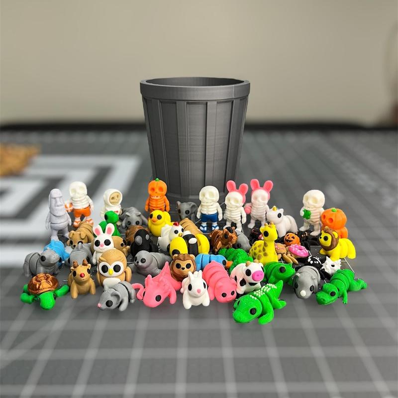 Mini Animals | Pick Your Own | Articulating Tiny Animals | 3D Printed Fidget Toy | Advent Calendar | Bulk Animal Gifts | Baby Animals