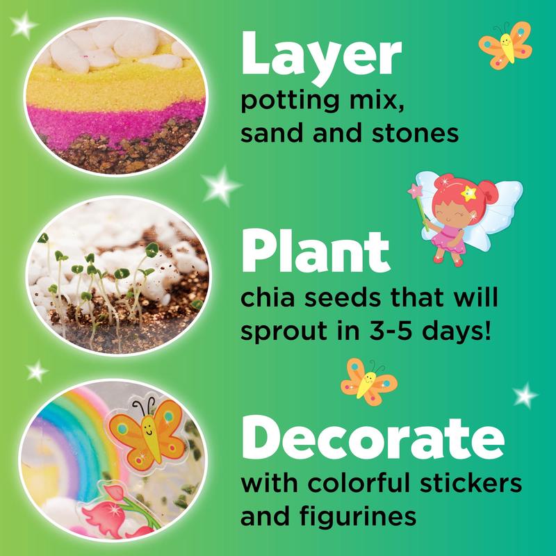 Creativity for Kids Fairy Forest Garden- Child, Beginner Craft Kit for Ages 6 to 9, Boys and Girls Faber-Castell Faber-Castell