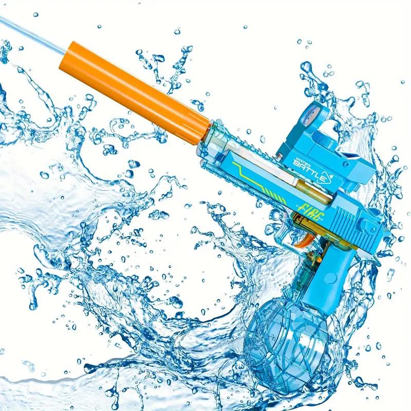 Powerful Electric Water Gun, Automatic Squirt Gun up to 32Ft Long Range,Halloween, Christmas, Thanksgiving, the perfect gift for kids