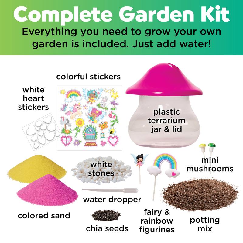 Creativity for Kids Fairy Forest Garden- Child, Beginner Craft Kit for Ages 6 to 9, Boys and Girls Faber-Castell Faber-Castell