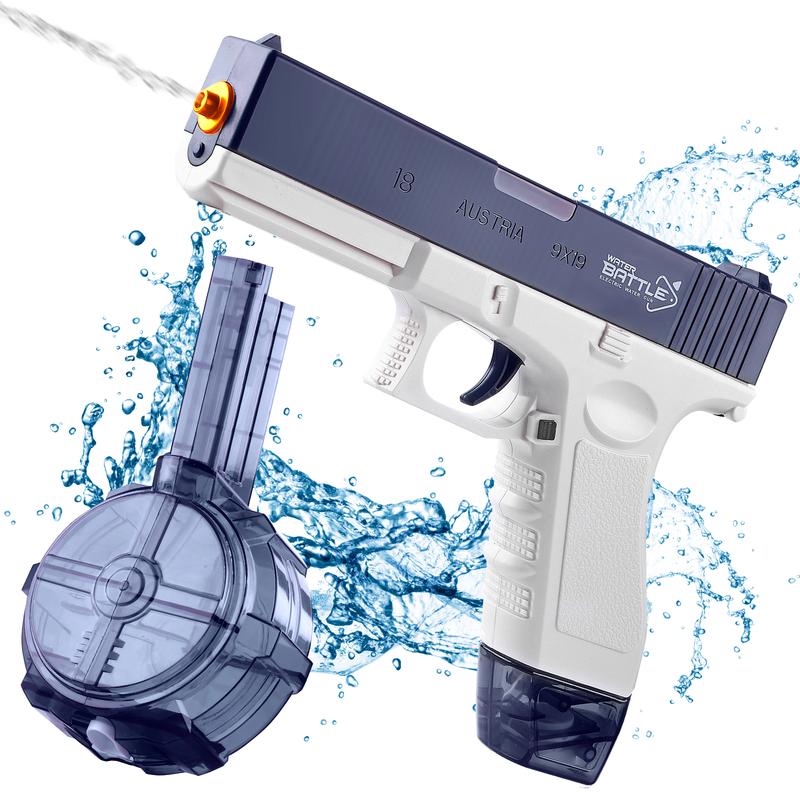 Waterproof Water Blaster Pool Toys for Adults and Kids 32 FT Long Range Rechargeable