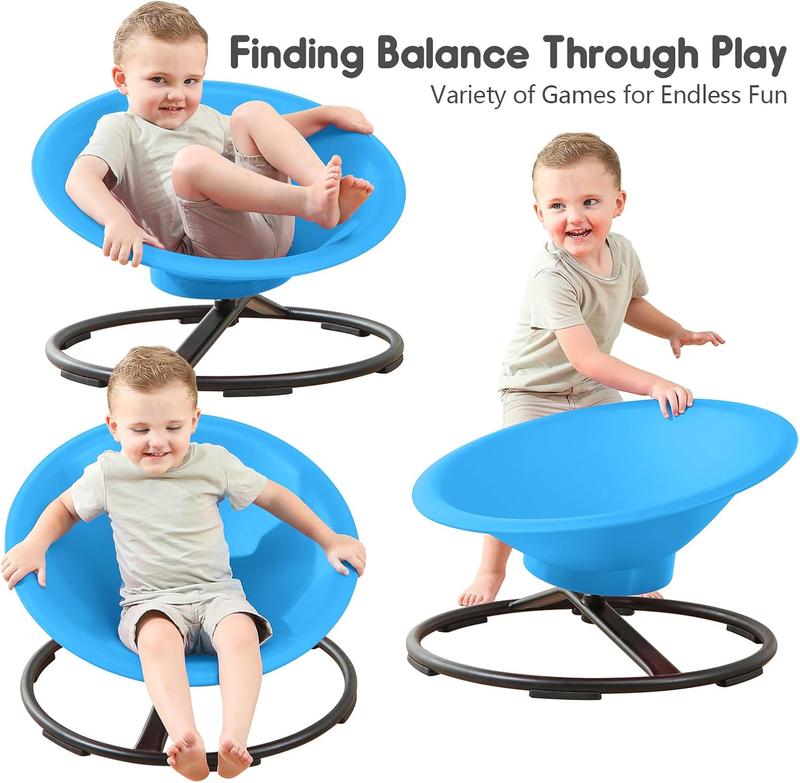 Spinning Chair For Kids,Sit and Spin Toy for To ddIe r,ADHD Anxiety Tools,Kids Furniture,Sensory Swivel Chair Enhancing Motor Skills,Educational Indoor&Outdoor Toys