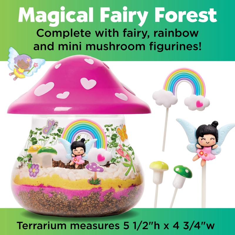 Creativity for Kids Fairy Forest Garden- Child, Beginner Craft Kit for Ages 6 to 9, Boys and Girls Faber-Castell Faber-Castell