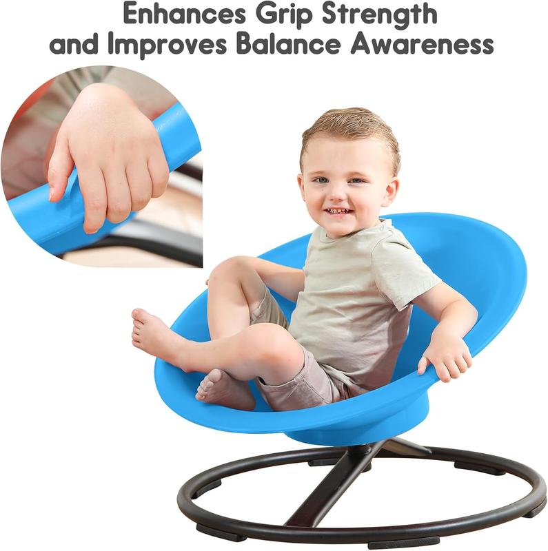 Spinning Chair For Kids,Sit and Spin Toy for To ddIe r,ADHD Anxiety Tools,Kids Furniture,Sensory Swivel Chair Enhancing Motor Skills,Educational Indoor&Outdoor Toys