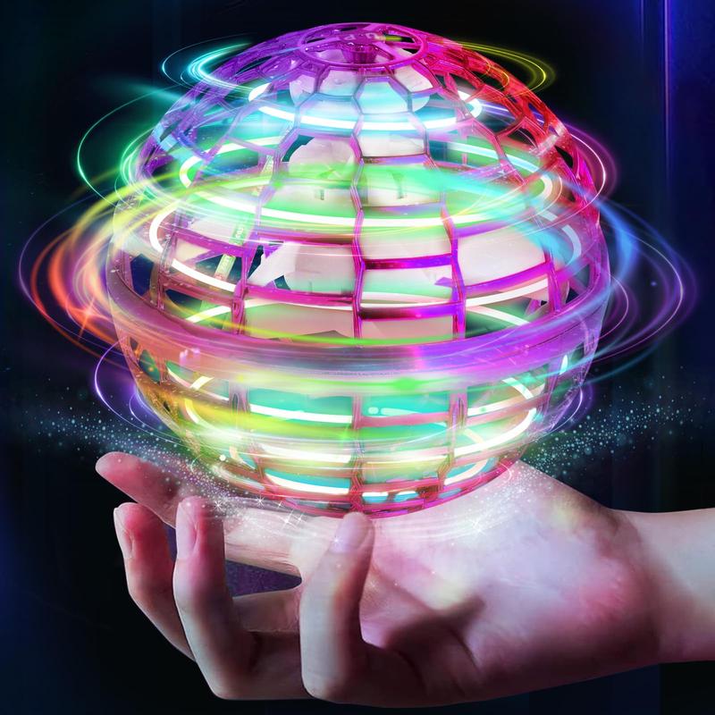 Flying Orb Ball Toys 2024Hover Boomerang Spinner Fly Ball Toys for Kids Teen Boys Girls Soaring Hand Controlled Mini Drone Cosmic Globe Spinning Birthday for 6+