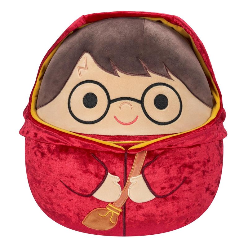 Squishmallows 12-Inch Harry Potter and 4-Inch Golden Snitch, 2-Pack, Ultrasoft Stuffed, Premium Collectible, High-quality and Perfect to Snuggle With