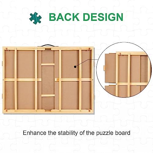 ALL4JIG 1500PCS Portable Puzzle Table with Legs, 25