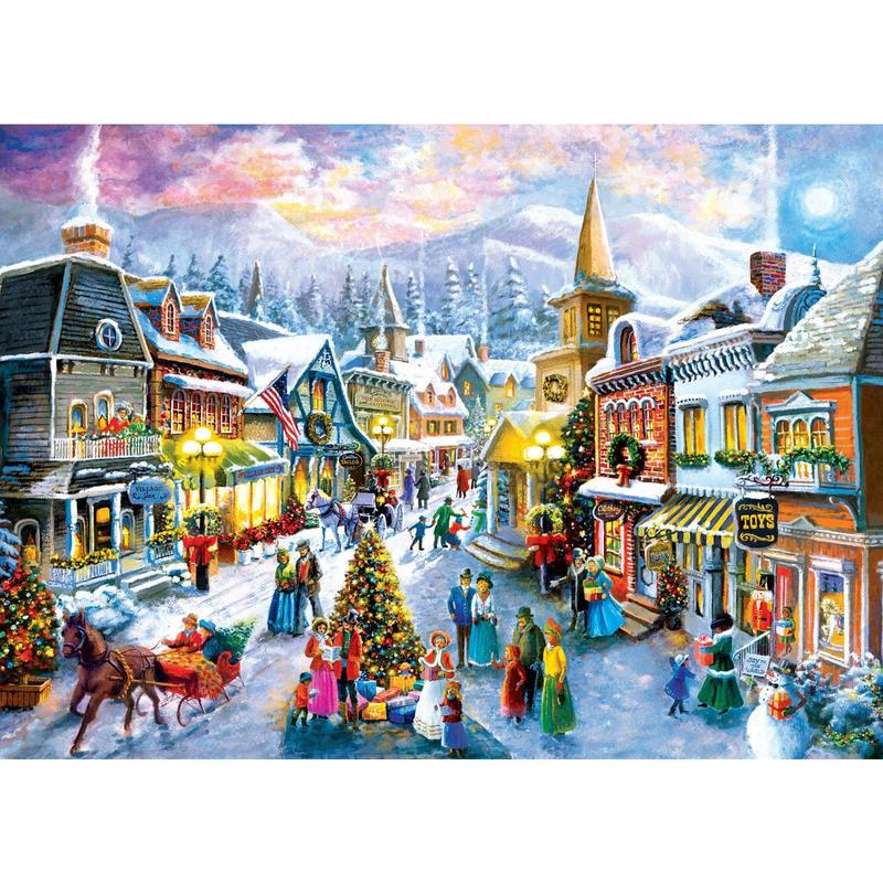 MasterPieces - Season's Greetings - Victorian Holidays 1000 Piece Jigsaw Puzzle