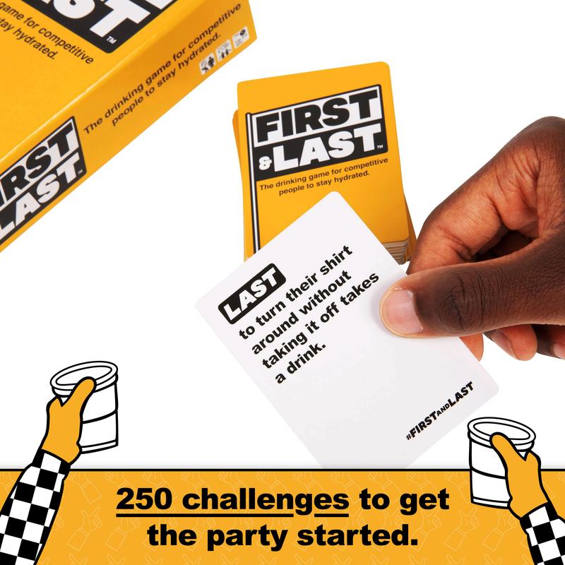 First & Last – The Drinking Game That Brings The Competition – From the Creators of Buzzed!