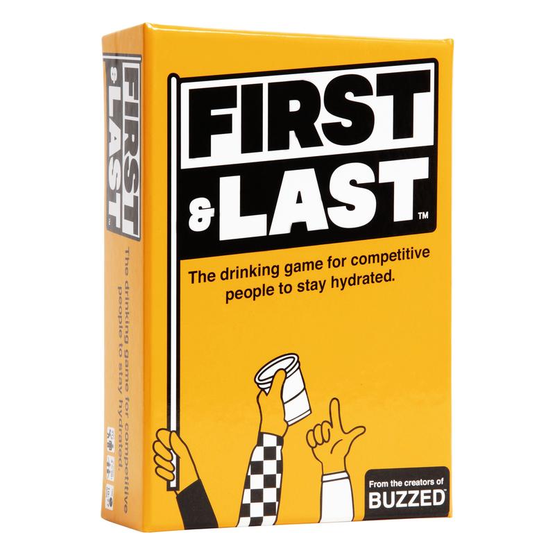 First & Last – The Drinking Game That Brings The Competition – From the Creators of Buzzed!