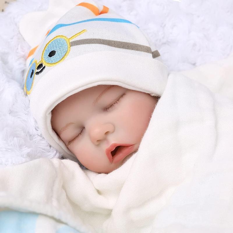 Reborn Baby Dolls - 12 Inch Realistic Sleeping Newborn Small Baby Doll For 3 + Year Old Kids