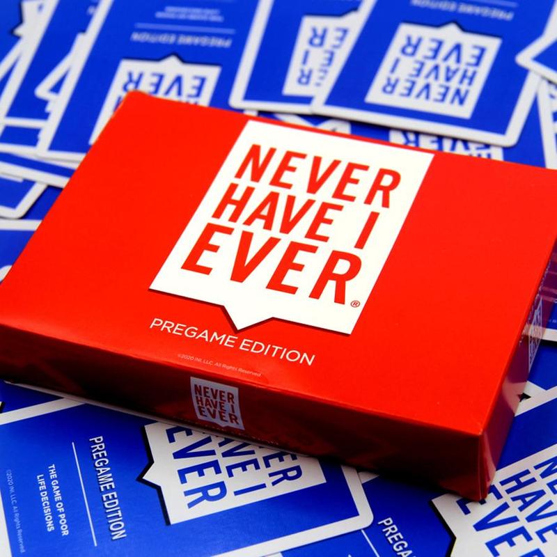 Never Have I Ever Card Game, 1 Box Funny Card Game, Party Activities Supplies for Adult & Teenager, Perfect Family Game for Halloween & Christmas Gifts