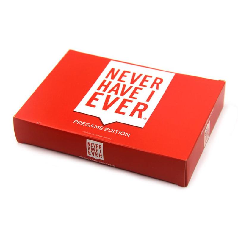 Never Have I Ever Card Game, 1 Box Funny Card Game, Party Activities Supplies for Adult & Teenager, Perfect Family Game for Halloween & Christmas Gifts