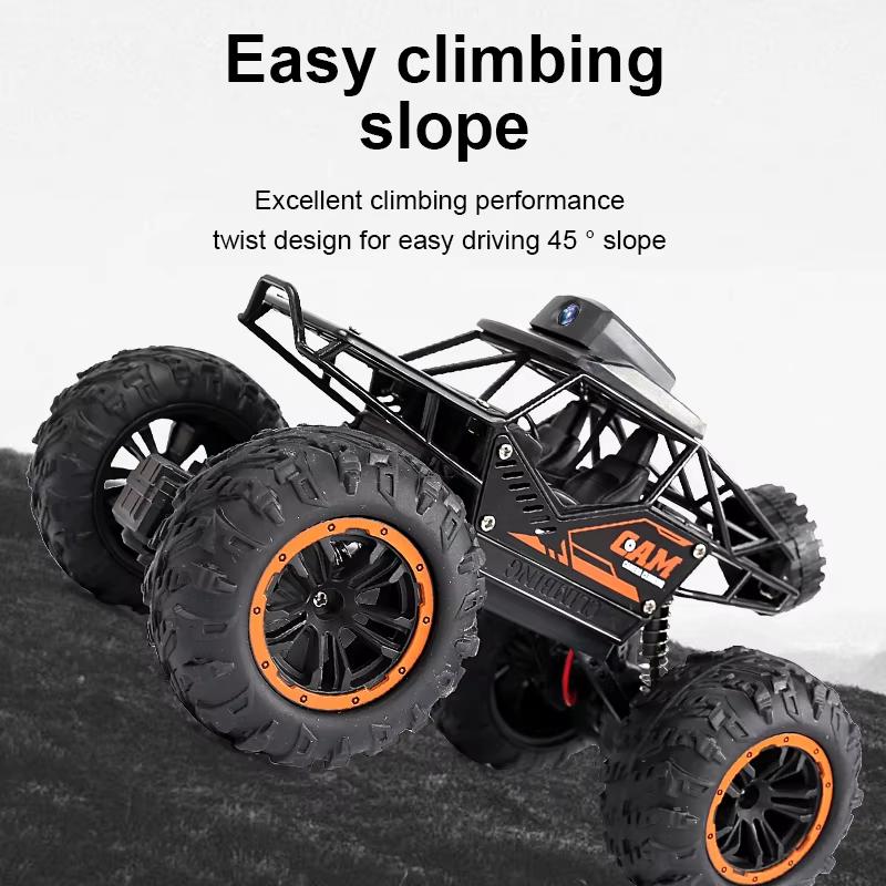 Rc Car With HD Camera FPV WIFI Machine On Remote Control Stunt 1:18 2.4G SUV Radiocontrol Climbing Toys