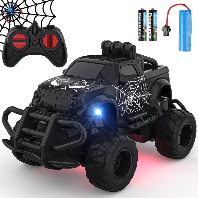 Remote Control Car for Boys 4-7, 1:43 Scale Mini RC Cars for Kids 3-5, RC Truck Christmas Birthday Gift for Toddlers 3 4 5 6 7 8 Year Old Kids multicoloured occupations dinosaur truck