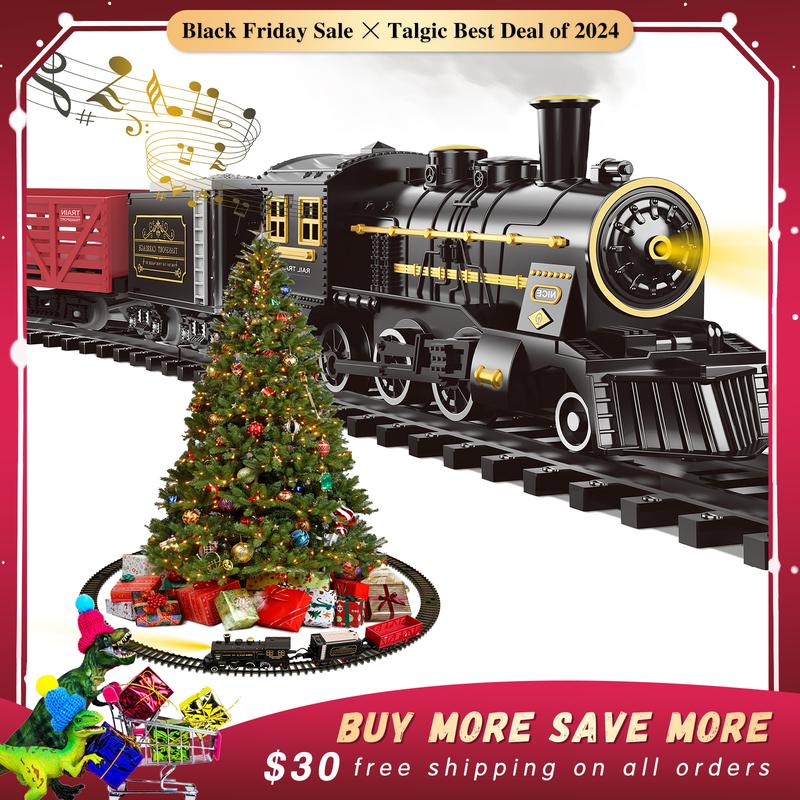 [Small track]Talent Christmas Remote Control Train, best gift for Christmas