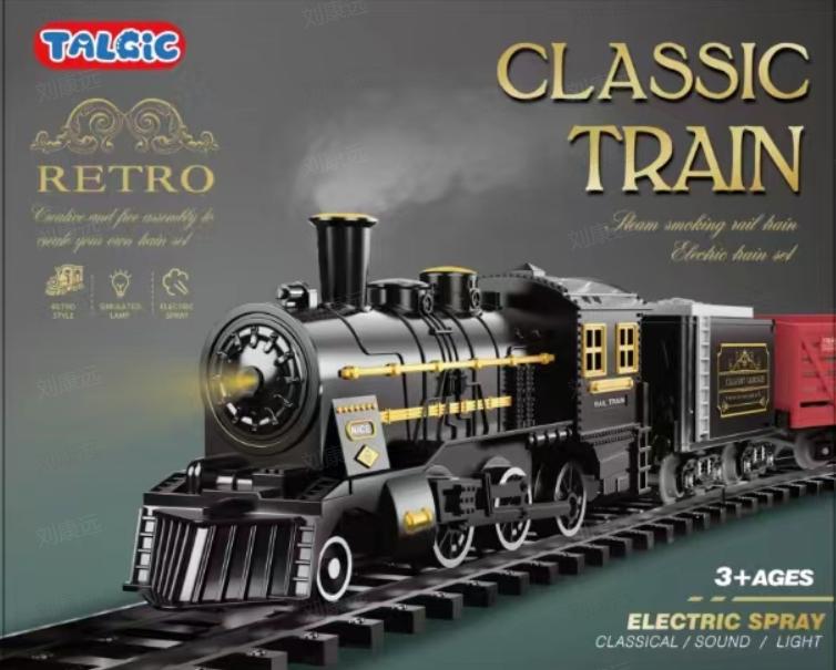 [Small track]Talent Christmas Remote Control Train, best gift for Christmas