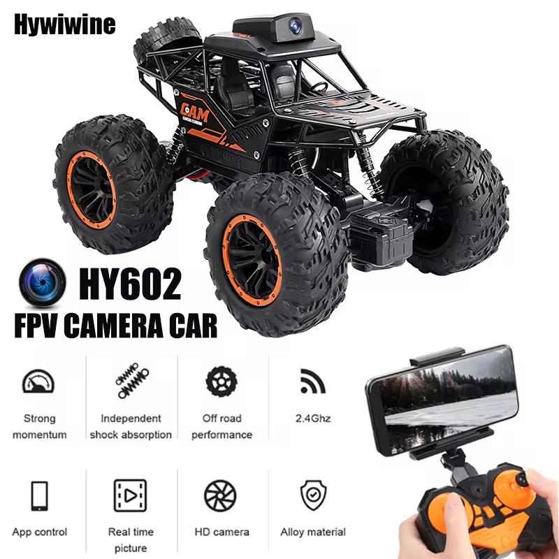 Rc Car With HD Camera FPV WIFI Machine On Remote Control Stunt 1:18 2.4G SUV Radiocontrol Climbing Toys