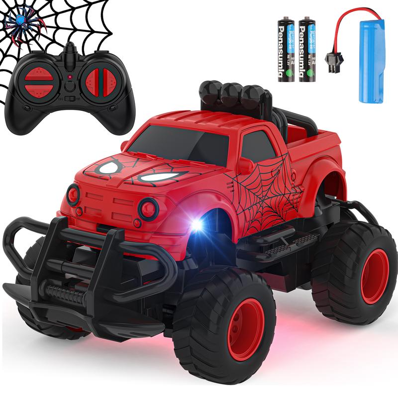 Remote Control Car for Boys 4-7, 1:43 Scale Mini RC Cars for Kids 3-5, RC Truck Christmas Birthday Gift for Toddlers 3 4 5 6 7 8 Year Old Kids multicoloured occupations dinosaur truck