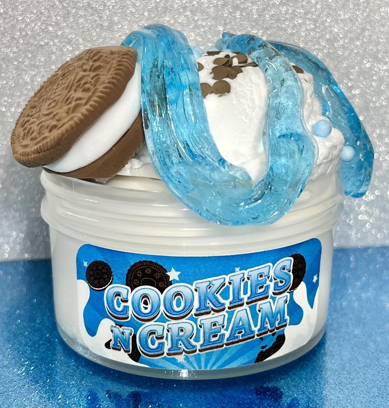 Cookies & Cream DIY Slime - Inflating and Super Soft Clay Slime