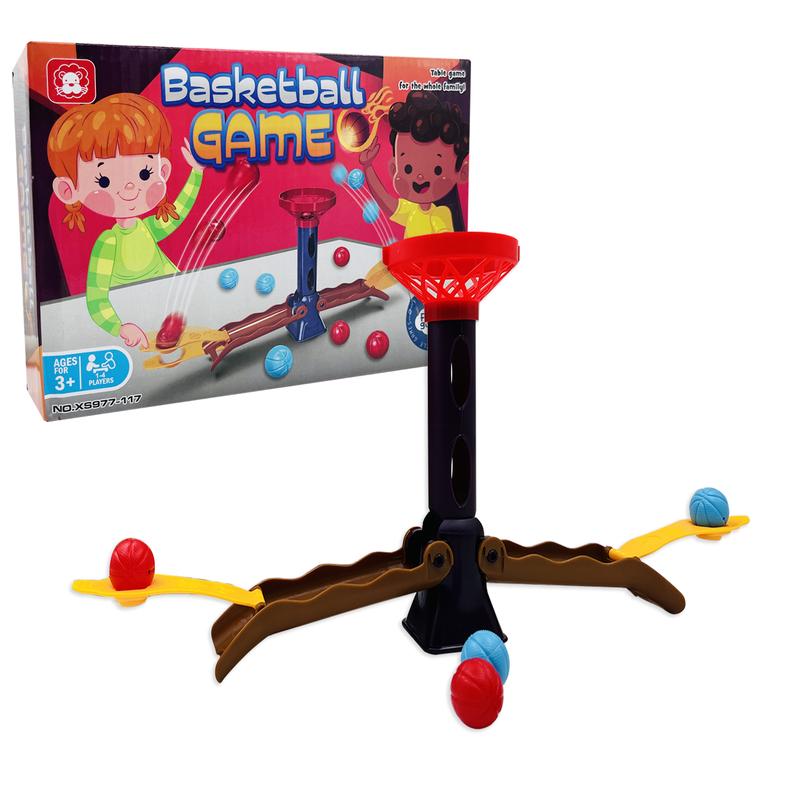 Basketball Shooting Game Toy, Desktop Table Basketball Games Set,Finger Shoot Toy, Basketball Toys Desk Games for Office for Adult to Reduce Stress, Basketball Gifts for Boys 8-12