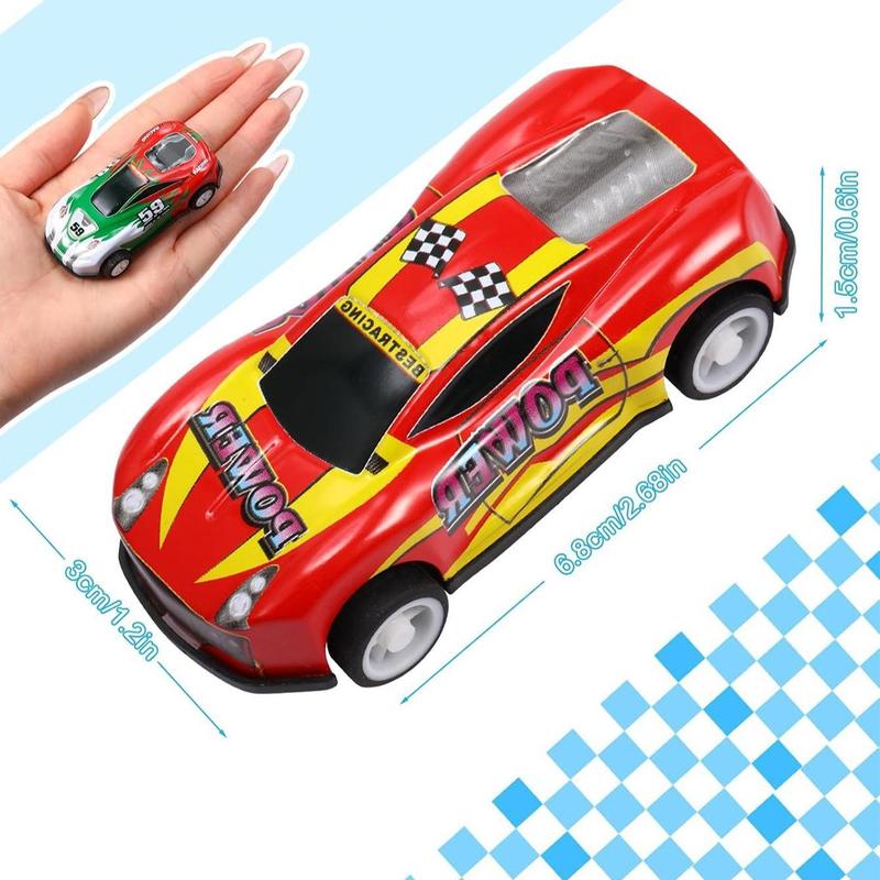 Random Car Toy with Storage Box, 20 30 50pcs Pull Back Car Toy for Christmas Gift, Classic Car Model Toy, Mini Toys Race Cars, Birthday Gifts, Thanksgiving Christmas Gift Set