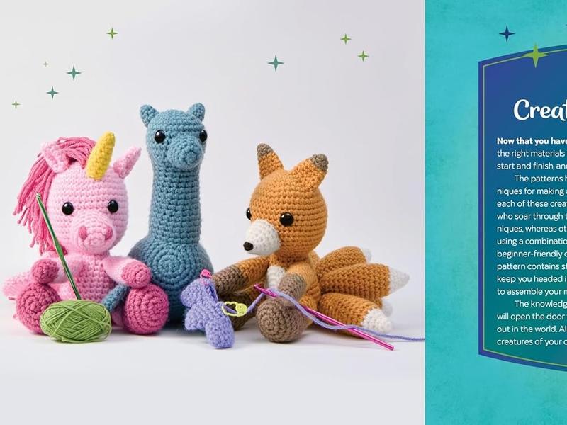 Crochet Magical Creatures: 20 Easy Amigurumi Patterns