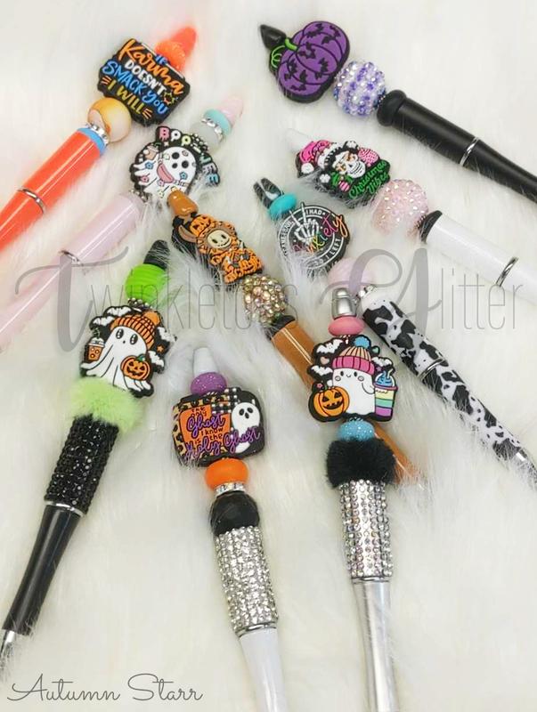 (1pc) '...I was on the other line.' (Fishing) Silicone Focal Bead for Making Beaded Pens, Wristlets, Keychains, Bag Tags, Tumbler Charms and More