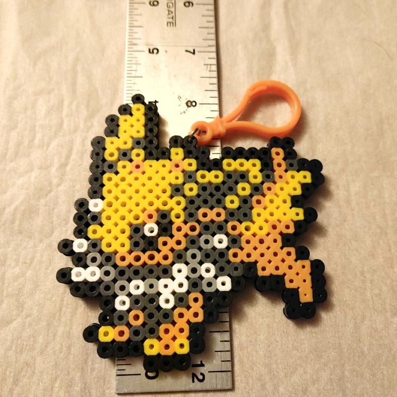 Jolteon from Perler beads.