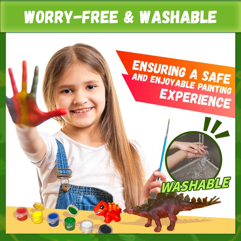 DIY Dinosaur Painting Kit Baby Pretend play toy