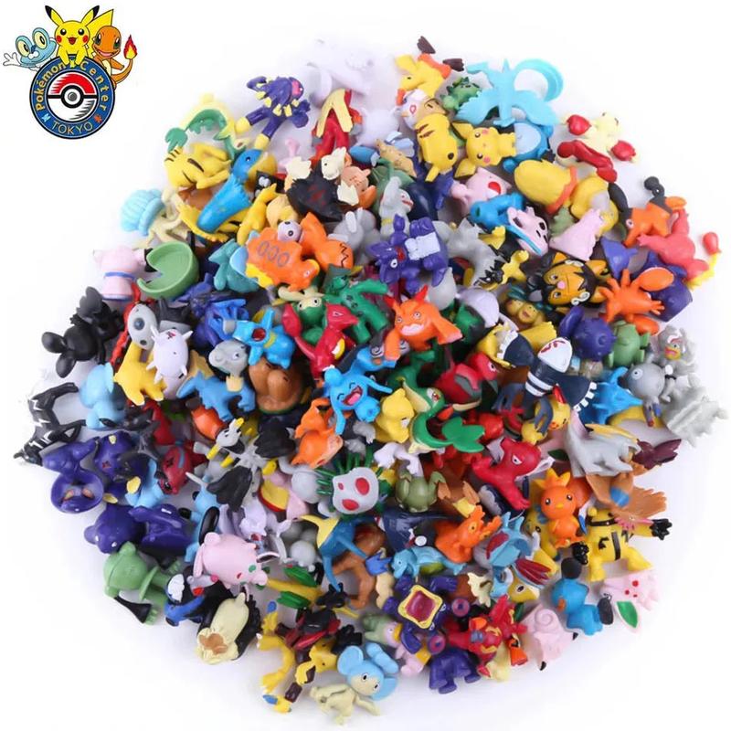 Pokemon Action Figure 24-144 Pcs Sets 2-3CM In Size