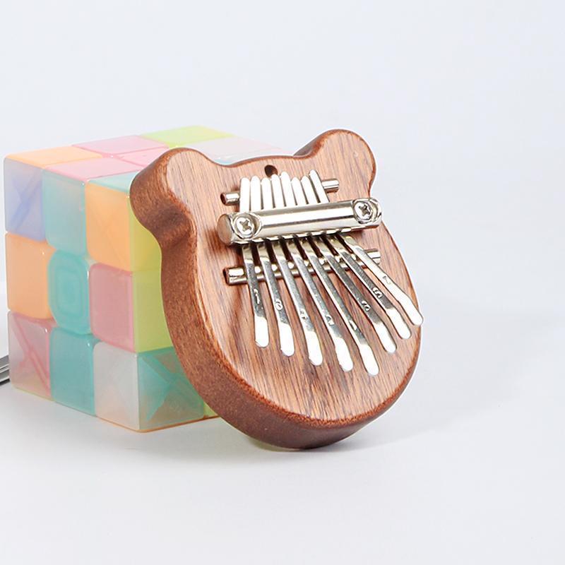 Mini 8 Key Thumb Piano, Portable 8-tone Thumb Piano, Musical Instrument Toy, Birthday Gift for Friends, Creative Holiday Gift, Christmas Gift