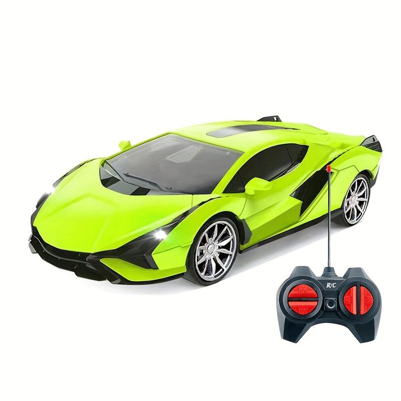 1:24 Four-channel RC Car Kids Toy Simulation Model With LED Car Lights, Extreme Speed Drift RC Car Toy, Birthday Gift Christmas, Halloween Gift