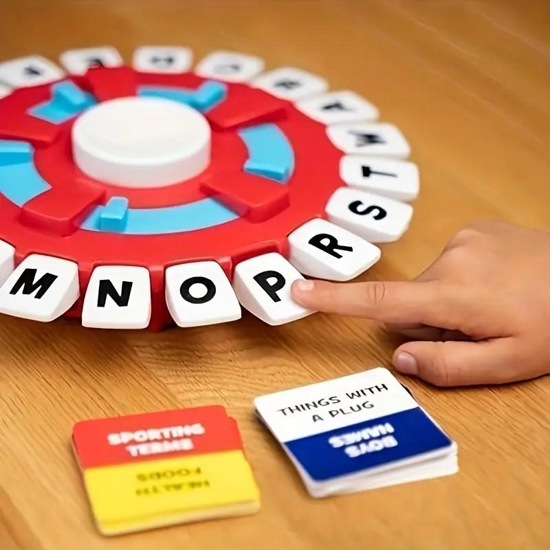 Tapple Game,Board Games,Word Game,Games for Adults,Fast-Paced Fun Family Card Game in Portable Packaging,Race Against The Timer to be The Last Player,Learning Game Great for All Ages