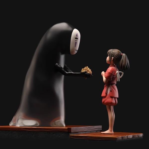 Goated Anime - Spirited Away Grip Series Chihiro and No-Face Standing Figure - Cute Gift for Christmas - Memories