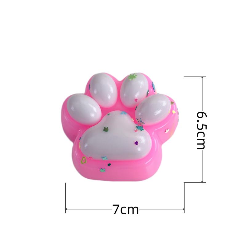 Small Cat paw venting squeeze toy for Kids&adult, stress relief toys, Cat Themed Teenage Gifts Handmade toy