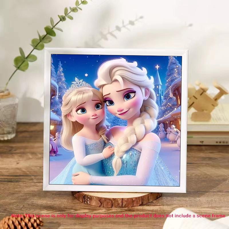 Cartoon Princess Pattern DIY Diamond Arts Colorful Painting Kit without Frame, DIY 5D Diamond Arts Colorful Painting Kit, Wall Art Decor for Home