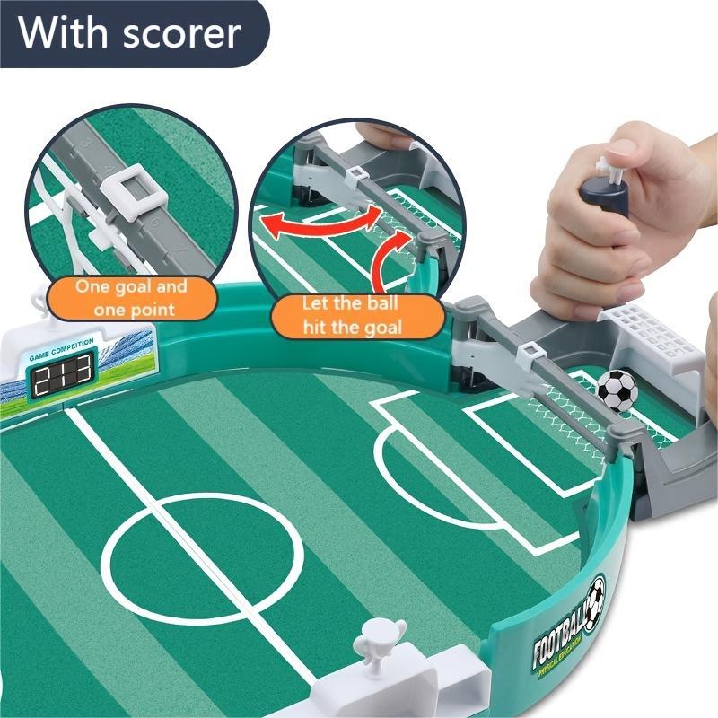 Football Table Game, 1 Set Focus Interactive Board Game Toy for Boys Girls, Funny Leisure Toys for Family Reunion Party, Household Interactive Game Accessories for Beginners & Family, Birthday Gift, Christmas Gift