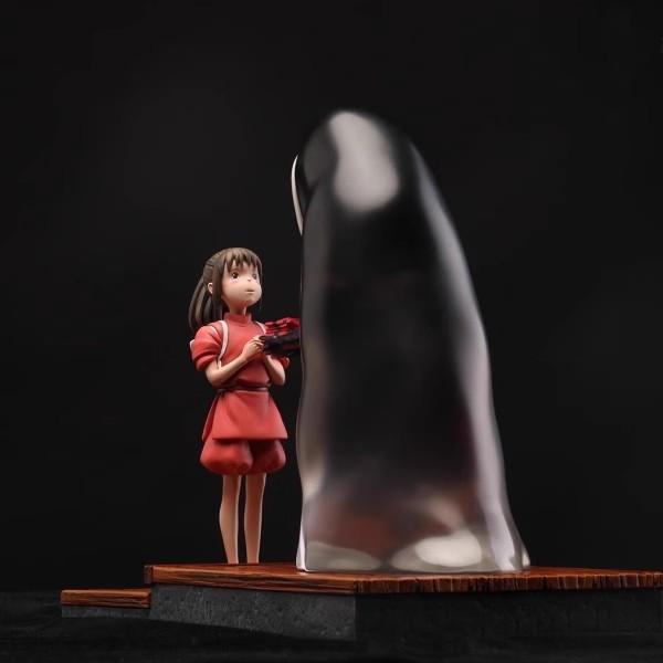 Goated Anime - Spirited Away Grip Series Chihiro and No-Face Standing Figure - Cute Gift for Christmas - Memories