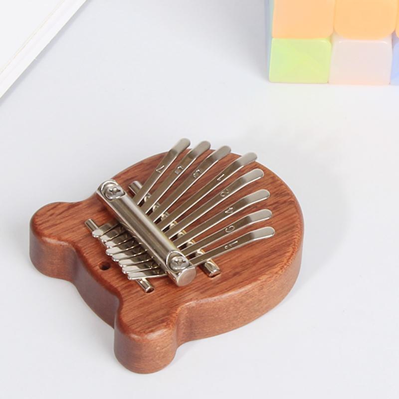 Mini 8 Key Thumb Piano, Portable 8-tone Thumb Piano, Musical Instrument Toy, Birthday Gift for Friends, Creative Holiday Gift, Christmas Gift