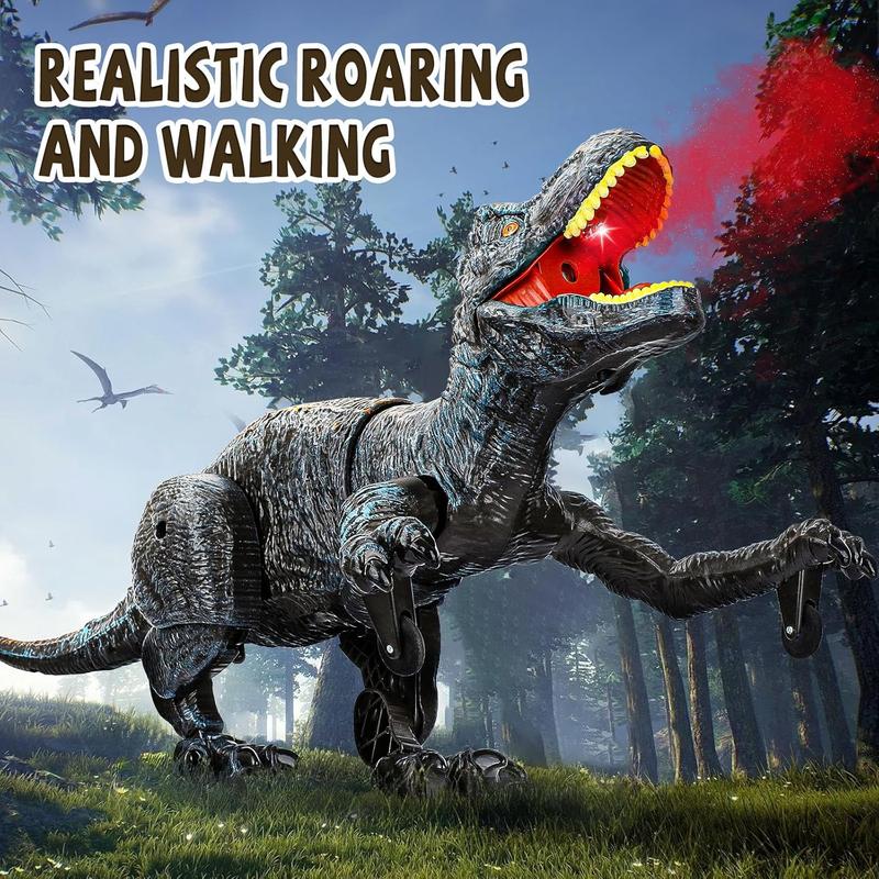 Hot Bee Remote Control Dinosaurs Toys for Kids 3-5 5-7 T-Rex Dinosaurs from Dinosaurs World, Electric Robot Walking Dinosaur with Light& Roaring Sound, Toys for Christmas