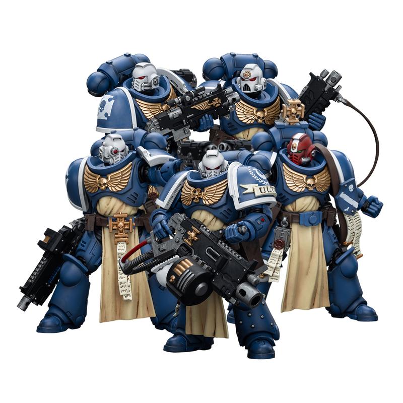 JOYTOY Warhammer 40k 1 18 Action Figures Anime 12.1cm Ultramarines Sternguard Veteran Collection Model Toys