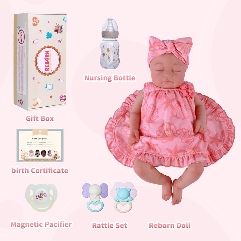 BABESIDE Reborn Baby Dolls - 20 inch Soft Full Vinyl Realistic Baby Doll Real Life Baby Dolls with Complete Accessories Perfect for Cuddling, Playtime, and Gift Giving