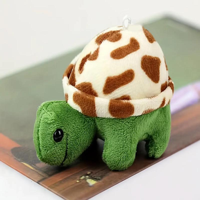 Random Color Cartoon Turtle Shaped Plush Toy For Kids & Pet, 1 Count Pet Accompany & Interactive Toy, Fun Toys for Teens Girls, Animal Pattern Cute Stuffed Toy For Dogs