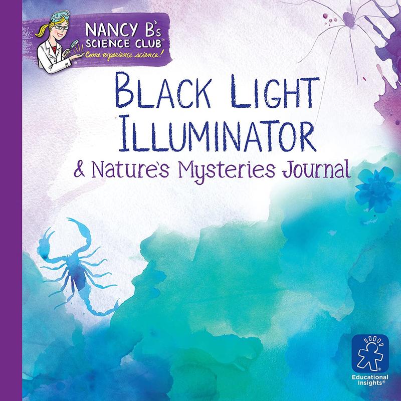 Educational Insights Nancy B's Science Club Black Light Illuminator & Nature's Mysteries Journal