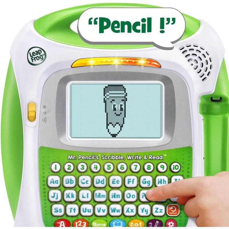 LeapFrog Mr Pencil's Scribble, Write and Read, Green, Medium