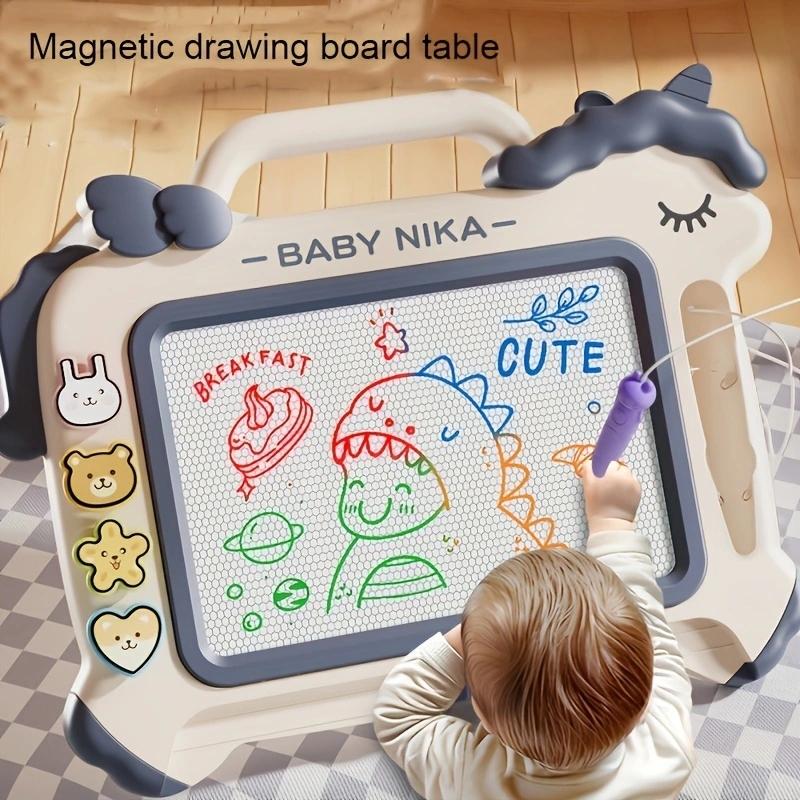 Magnetic drawing board, toys for girls over 1 year old, graffiti board for babies over 1 year old learn to draw with educational toys